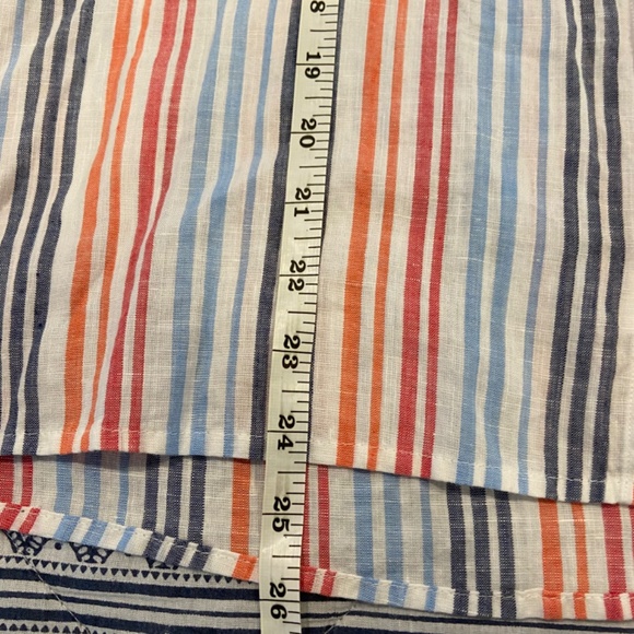 Benson NYC Classic Striped Button Down Shirt - Size Medium - Picture 6 of 10